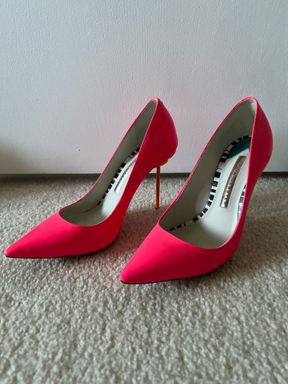 Sophia Webster Coco Pink Flamingo Pumps 6